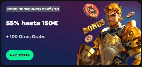 Bet On Red Casino Bonificacion por segundo deposito